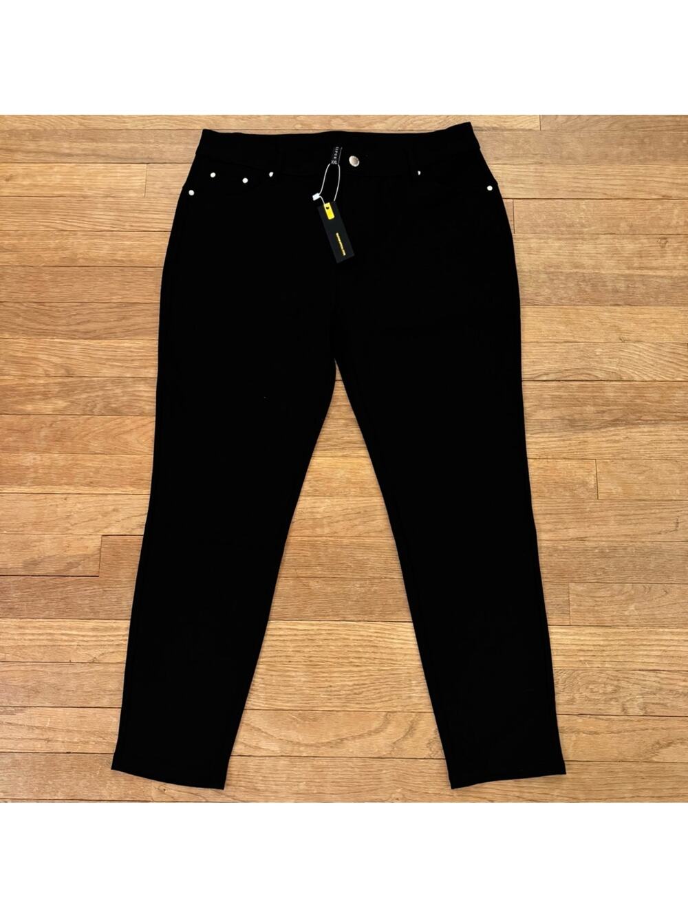 NWT Gilipur black high-rise jeggings pants size XXL
 b27